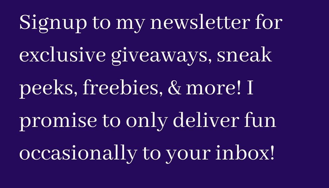 SUBSCRIBE TO MY NEWSLETTER!